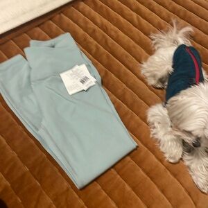 Beyond yoga midi legging minty green size small